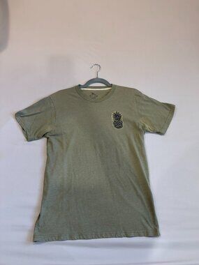 Pineapple Graphic T-Shirt - Olive
